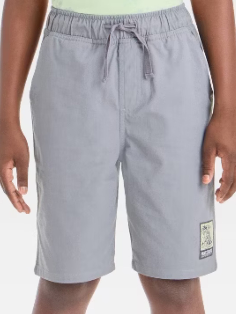 Boys' Minecraft Woven Shorts - Gray